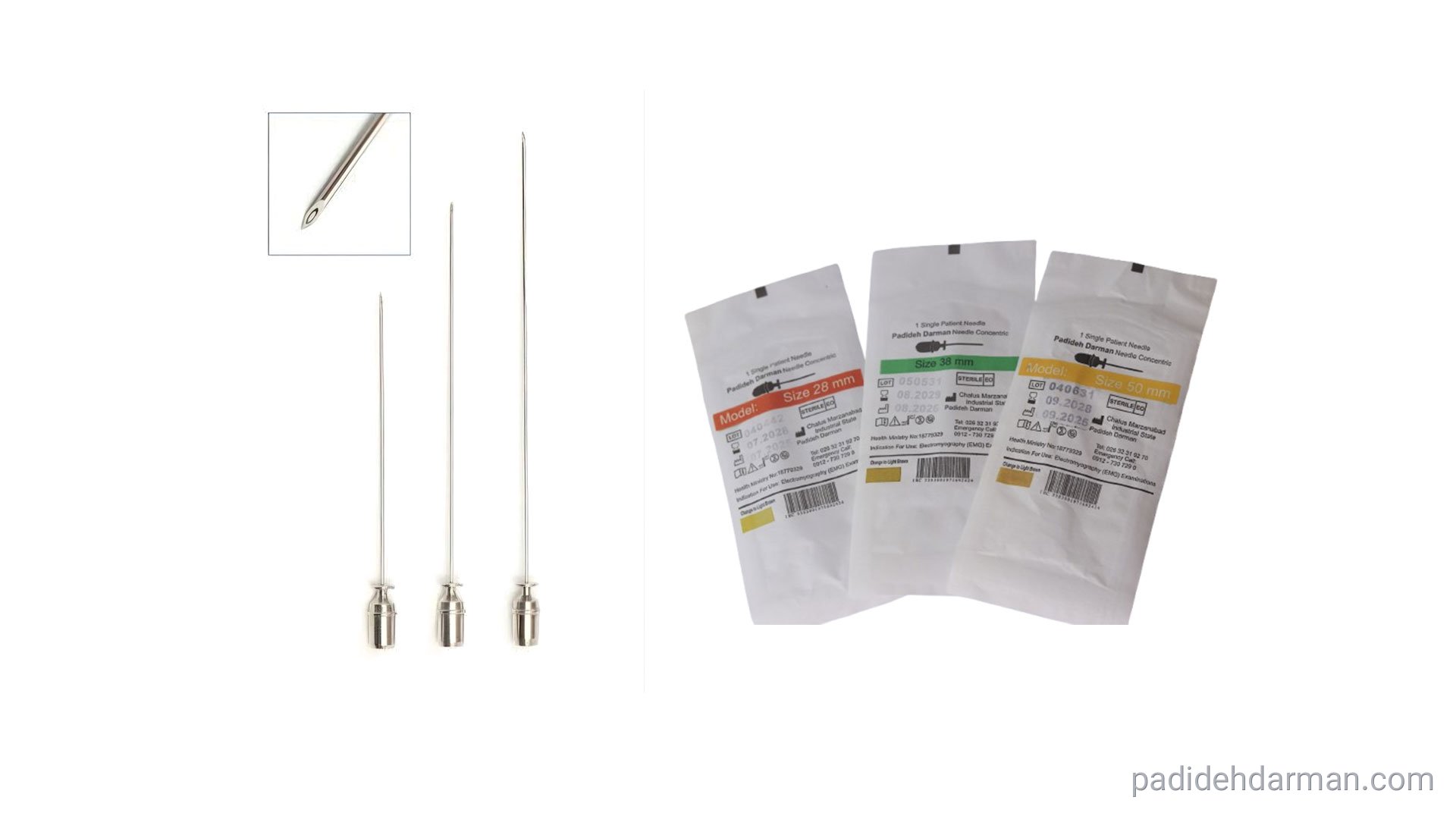 EMG Needle (Metal Hub)